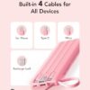 31mQ0RJo6IL._AC_.jpg VRURC Portable Phone Charger, Built-in 4 Cables USB C Power Bank 10000mAh