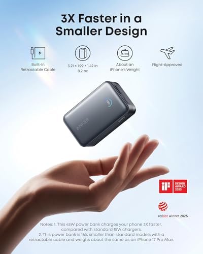 411z3a7LKIL._AC_.jpg Anker Nano Power Bank, 45W 10,000mAh iPhone Battery Pack