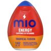 Version 1.0.0 mio Energy Tropical Fusion Flavored with other natural flavor Liquid Water Enhancer, 1.62 fl oz Bottle : Grocery & Gourmet Food