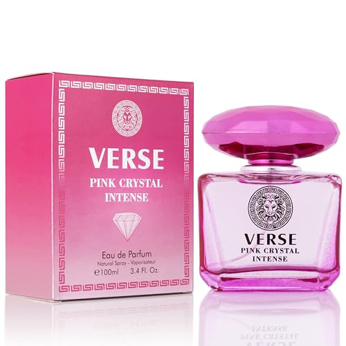 Version 1.0.0 Verse Pink Crystal Intense for Women 3.4 fl Oz - Fruity