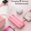 41PsOuP1iZL._AC_.jpg VRURC Portable Phone Charger, Built-in 4 Cables USB C Power Bank 10000mAh