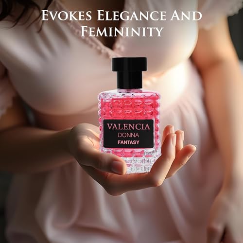 Version 1.0.0 Valencia Donna Fantasy for Women Eau De Parfum - Floral Fruity Fragrance