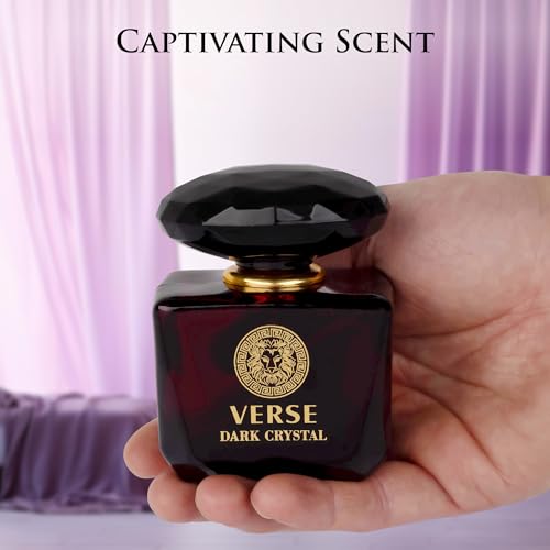 Version 1.0.0 Verse Dark Crystal for Women 3.4fl Oz - Top Notes of Spicy Ginger & Cardamom with Pepper