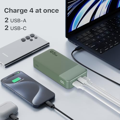 NOBIS 20000mAh Battery Pack Power Bank 65W Power Bank
