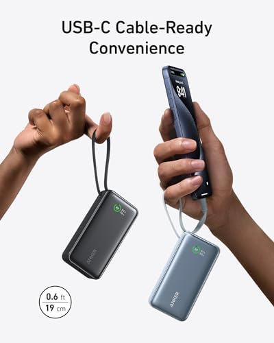Anker Nano Power Bank, 10,000mAh Portable Charger