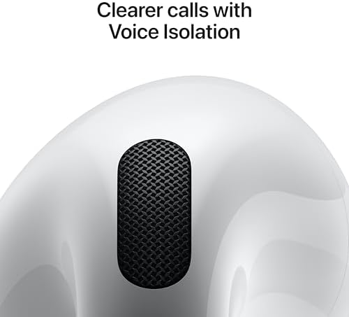 Apple AirPods 4 Wireless Earbuds, Bluetooth Headphones