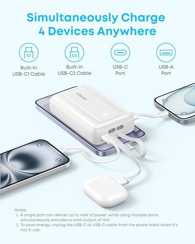 41mtCp6kk3L._AC_.jpg Anker Zolo Power Bank Fast Charging, 20,000mAh Battery Pack