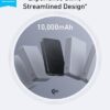Slim 10,000mAh Magnetic Battery Pack, Qi2 Certified 15W Ultra-Fast Compatible Portable Charger