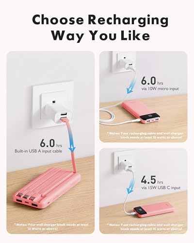 41pHWkOFCfL._AC_-5.jpg Reinforced Built-in 4 Cables10000mAh Power Bank