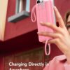 41qFO8NuujL._AC_.jpg VRURC Portable Phone Charger, Built-in 4 Cables USB C Power Bank 10000mAh