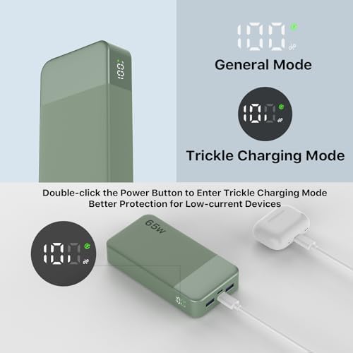 NOBIS 20000mAh Battery Pack Power Bank 65W Power Bank
