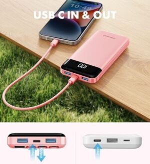 41wiy432QSL._AC_-9.jpg 10000mAh Power Bank 6 Outputs 3 Inputs 3A Fast Charging Compatible