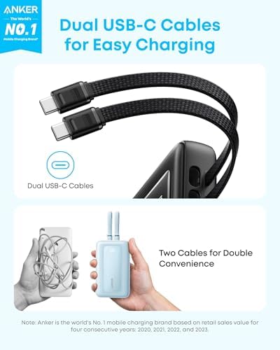 41ytRmDuPqL._AC_.jpg Anker Zolo Power Bank Fast Charging, 20,000mAh Battery Pack
