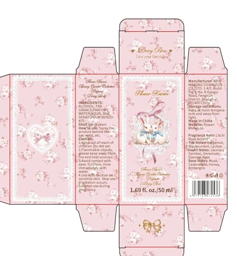 Flower Knows Bunny Garden Perfume, Sweet Fragrance