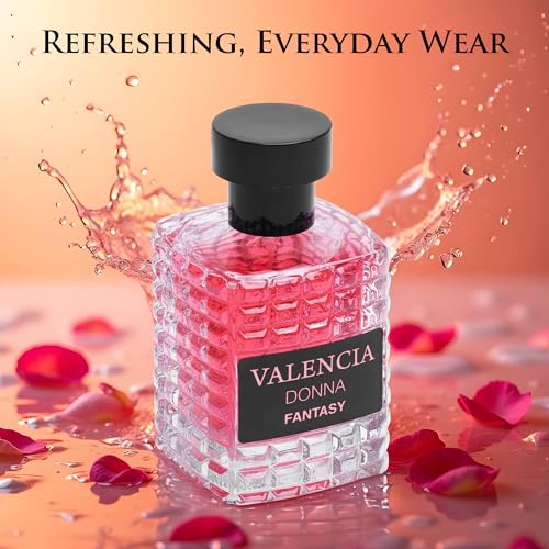 Version 1.0.0 Valencia Donna Fantasy for Women Eau De Parfum - Floral Fruity Fragrance