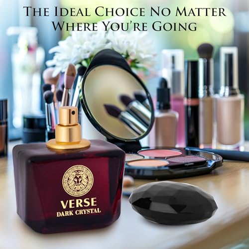 Version 1.0.0 Verse Dark Crystal for Women 3.4fl Oz - Top Notes of Spicy Ginger & Cardamom with Pepper