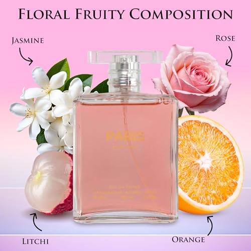 Version 1.0.0 NovoGlow Paris For Her Eau de Parfum Spray Perfume, Fragrance for Women