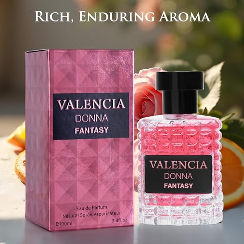 Version 1.0.0 Valencia Donna Fantasy for Women Eau De Parfum - Floral Fruity Fragrance