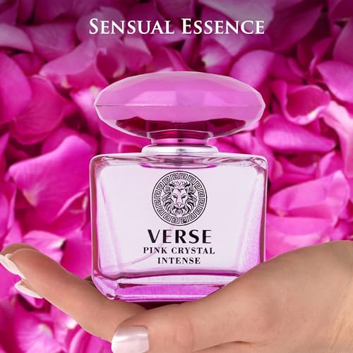 Version 1.0.0 Verse Pink Crystal Intense for Women 3.4 fl Oz - Fruity