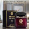 Version 1.0.0 Verse Dark Crystal for Women 3.4fl Oz - Top Notes of Spicy Ginger & Cardamom with Pepper