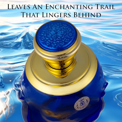 Version 1.0.0 Verse Deep Blue for Women EDP 3.4 fl Oz- Floral, Fruity & Woody Accords
